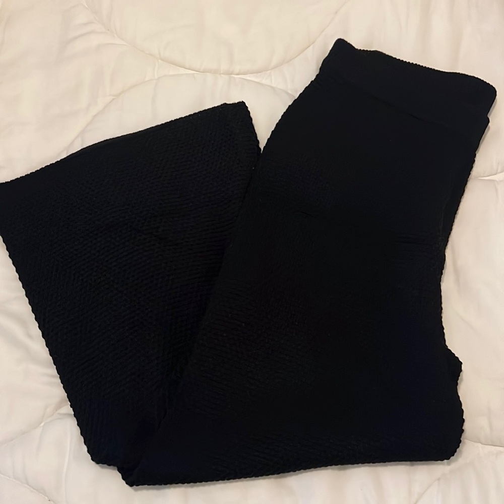 Knitted Wide Leg Pants 🖤